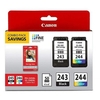 Canon PG-243/CL-244 Black/Colour Multipack Original Ink Cartridges (1287C006)