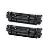 Compatible Black Canon 071H High Capacity Toner Cartridges - Twin Pack (2 Pack)