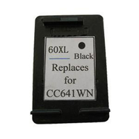 Compatible Black HP 60XL High Yield Ink Cartridge (Replaces HP CC641WN)
