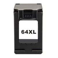 Compatible Black HP 64XL High Yield Ink Cartridge (Replaces HP N9J92AN)