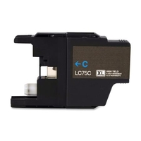 Compatible Cyan Brother LC75C Ink Cartridge