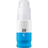 Compatible Cyan Canon GI-20C Ink Bottle (Replaces Canon 3394C001)