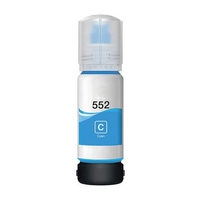 Compatible Cyan Epson T552 Ink Bottle (Replaces Epson T552220-S)