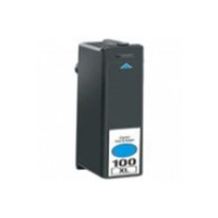 Compatible Cyan Lexmark No.100XL High Yield Ink Cartridge (Replaces Lexmark 14N1069)