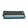 Compatible Cyan Lexmark X746H1CG High Yield Toner Cartridge