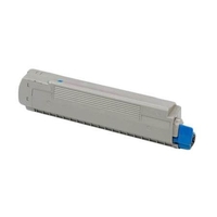 Compatible Cyan Oki 43381903 Standard Yield Toner Cartridge