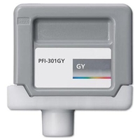 Compatible Grey Canon PFI-301GY Ink Cartridge (Replaces Canon 1495B001)