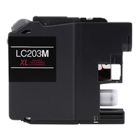 Compatible Magenta Brother LC203M High Yield Ink Cartridge