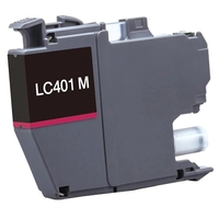 Compatible Magenta Brother LC401M Standard Yield Ink Cartridge