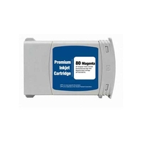 Compatible Magenta HP 80 High Yield Ink Cartridge (Replaces HP C4847A) (350ml)
