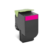 Compatible Magenta Lexmark 80C1SM0 Standard Yield Toner Cartridge