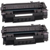Compatible Twin Pack HP 49X Black Toner Cartridges (2 Pack)