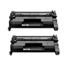 Compatible Twin Pack HP 58X (CF258X) Black Original High Capacity Toner Cartridges (2 Pack)