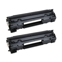 Compatible Twin Pack HP 83A Black Micr Toner Cartridges (2 Pack)