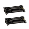 Compatible Twin Pack HP 89A (CF289A) Black Standard Capacity Toner Cartridges (2 Pack)