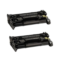 Compatible Twin Pack HP 89A (CF289A) Black Standard Capacity Toner Cartridges (2 Pack)