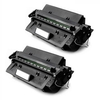 Compatible Twin Pack HP 96A Black Toner Cartridges (2 Pack)