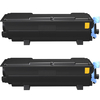 Compatible Twin Pack Kyocera Black TK-3402 Toner Cartridges (2 Pack)