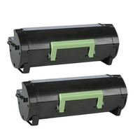 Compatible Twin Pack Lexmark 56F1X00 Black Extra High Yield Toner Cartridge (2 Pack)