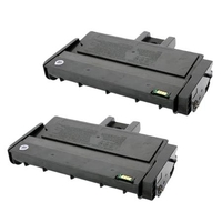 Compatible Twin Pack Ricoh Black 407259 Toner Cartridges (2 Pack)