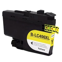Compatible Yellow Brother LC406XLYS High Yield Ink Cartridge