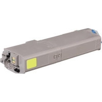 Compatible Yellow Oki 46490601 High Yield Toner Cartridge