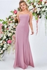 Goddiva Cowl Back Spaghetti Strap Maxi Dress - Rose