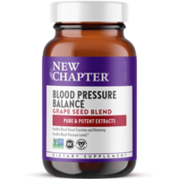 New Chapter Blood Pressure Balance: Grape Seed Blend Herbal Supplement (30 count)