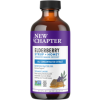 New Chapter Elderberry Syrup + Honey Herbal Supplement (24 Servings)