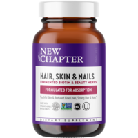 New Chapter Hair,  Skin & Nails: Fermented Biotin & Beauty Herbs (30 count)