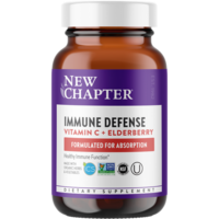 New Chapter Immune Defense Vitamin C + Elderberry (30 count)