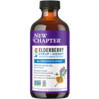 New Chapter Kids Elderberry Syrup + Honey Herbal Supplement (47 Servings)