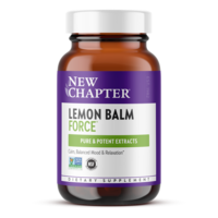 New Chapter Lemon Balm Force Herbal Supplement (30 count)