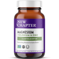 New Chapter Magnesium + Selenium & Zinc Tablets (30 count)