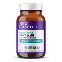 New Chapter Mind Force Lion’s Mane Mushroom Blend (60 count)