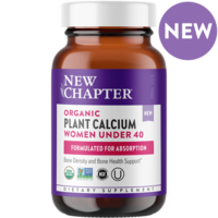 New Chapter Organic Plant Calcium: Women Under 40 (60 count)