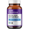 New Chapter Restful Sleep and Pain Relief: Melatonin & Ginger Herbal Supplement (30 count)