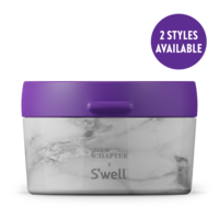 New Chapter x S’well Vitamin Organizer in White Marble