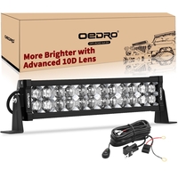 OEDRO? 16" 175W 19250LM LED Light Bar Spot Flood Combo Work Light + Wiring Harness