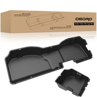 OEDRO? 2-in-1 Under Seat Storage Box for 2014-2018 Chevrolet Silverado/GMC Sierra 1500,  2015-2019 Silverado/Sierra 2500 3500 HD Crew Cab