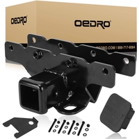 OEDRO? 2" Rear Tow hitches Receiver for 2018-2022 Jeep Wrangler JL JLU 2 Door & 4 Door (Hitch Cover Included)