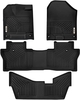 OEDRO? 3 Row Floor Mats for 2016-2022 Honda Pilots 8 Passenger Model (No Elite Models)