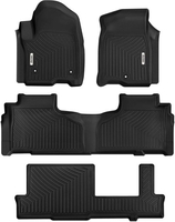 OEDRO? 3 Row Floor Mats for 2021 2022 Chevrolet Tahoe/GMC Yukon/Cadillac Escalade