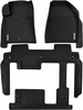 OEDRO? 3 Row Floor Mats Set for 2009-2019 Chevrolet Traverse/Buick Enclave/Saturn Outlook/2007-2016 GMC Acadia