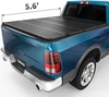 OEDRO? 5.6ft Hard Quad-fold Tonneau Cover for 2009-2022 Dodge Ram 1500 (2019-2022 Classic & New)
