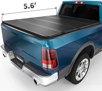 OEDRO? 5.6ft Hard Quad-fold Tonneau Cover for 2009-2022 Dodge Ram 1500 (2019-2022 Classic & New)