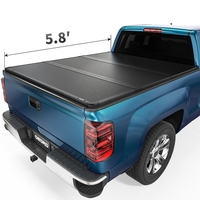 OEDRO? 5.8ft Hard Tri-fold Tonneau Cover for 2014-2018 Chevy Silverado/GMC Sierra 1500