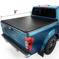 OEDRO? 5ft Hard Tri-fold Tonneau Cover for 2005-2022 Nissan Frontier with Utili-Track System