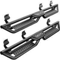 OEDRO? 6" Running Boards for 2015-2020 Ford F150 SuperCrew Cab,  Bolt-on Side Steps Steel Nerf Bars