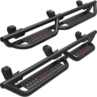 OEDRO? 6" Running Boards for 2018-2021 Jeep Wrangler JL 4 Door,  Bolt-on Black Powder Coated Side Steps